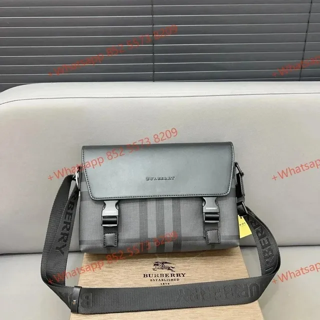 Burberry Messenger Bag Checkered