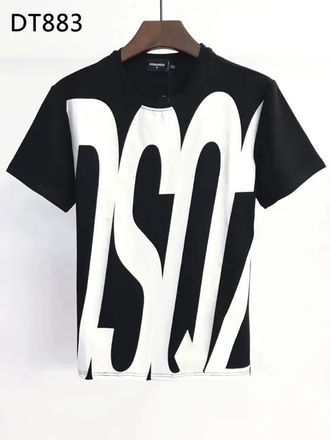 Dsquared2 Graphic T-Shirt Bold Logo Print