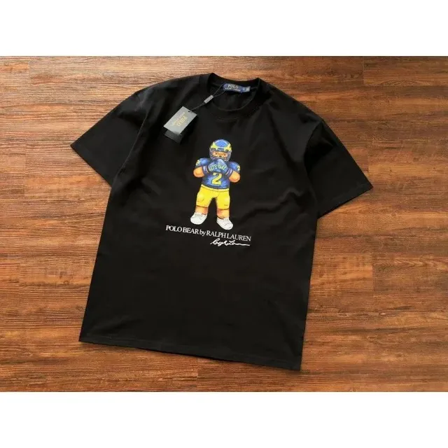 Polo Ralph Lauren Polo Bear T-Shirt Football Player Graphic