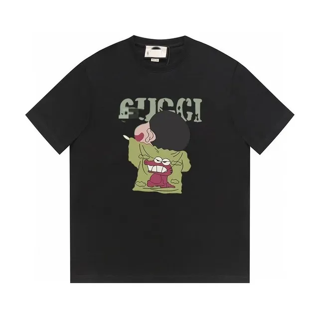 Gucci Graphic T-Shirt Crayon Shin-chan Print