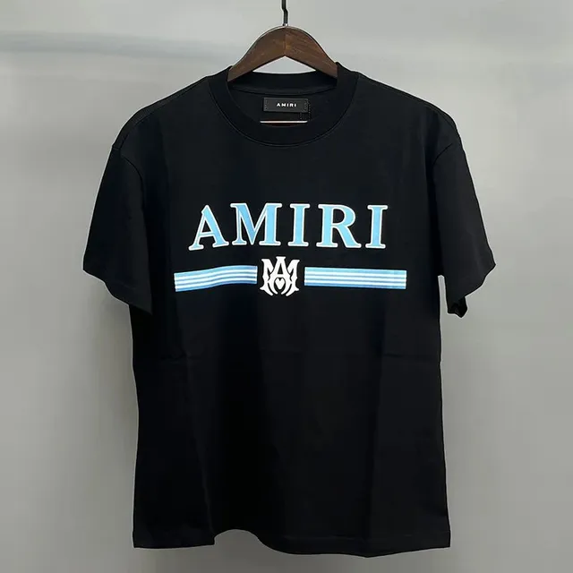Amiri Graphic Tee Logo Stripe