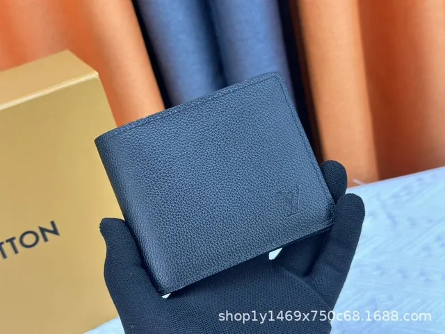 Louis Vuitton Bifold Wallet Taurillon Leather