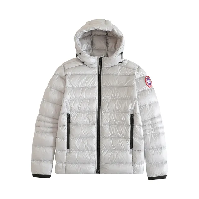 Canada Goose Puffer Jacket Metallic Silver