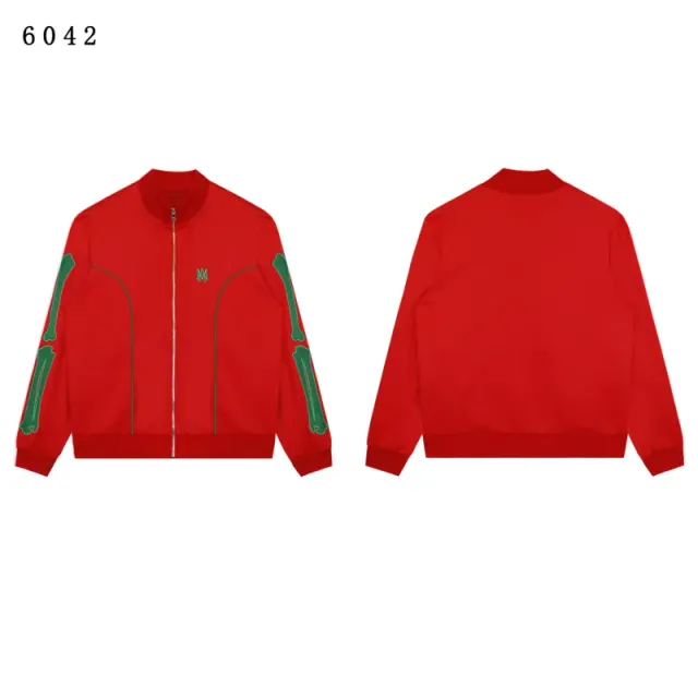 Amiri Track Jacket Bone Print