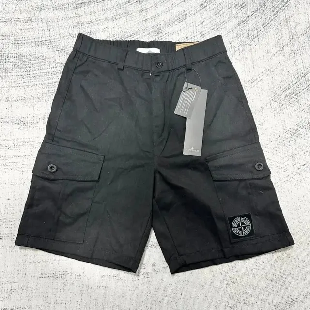 Stone Island Cargo Shorts Black