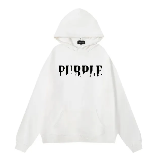 Purple Brand Hoodie Dripping Logo