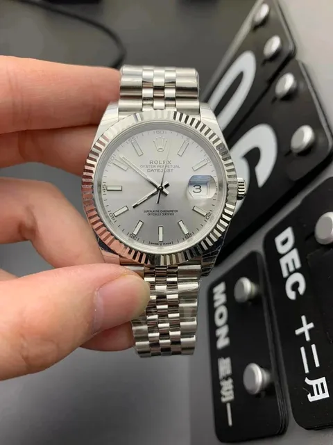 Rolex Oyster Perpetual Datejust Silver Dial