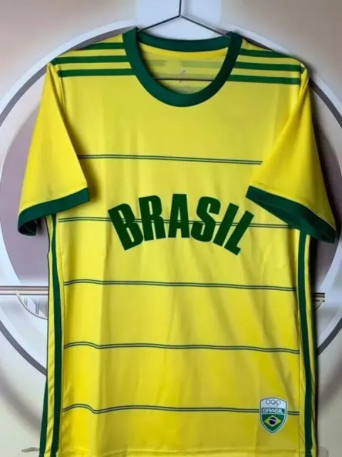 Adidas Brazil National Team Jersey Olympic Edition