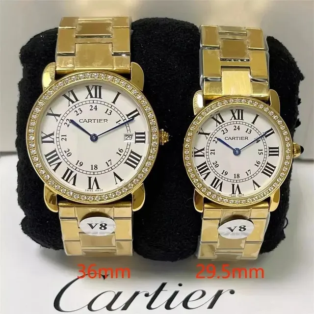 Cartier Tank Française Diamond Bezel
