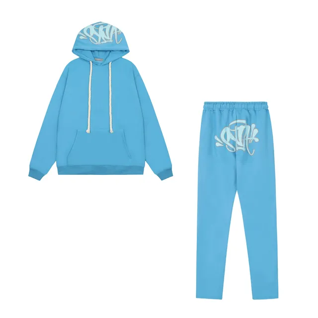 Hoodie and Joggers Set Graffiti Logo