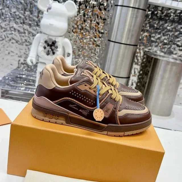 Louis Vuitton LV Trainer Monogram Brown