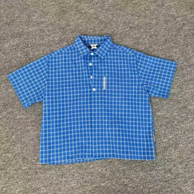 Palace Checkered Shirt Blue Grid