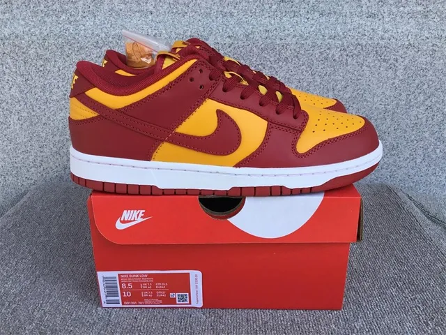 Nike Dunk Low Varsity Red Yellow