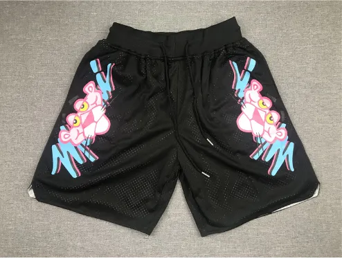 NBA Mesh Shorts Pink Panther Print