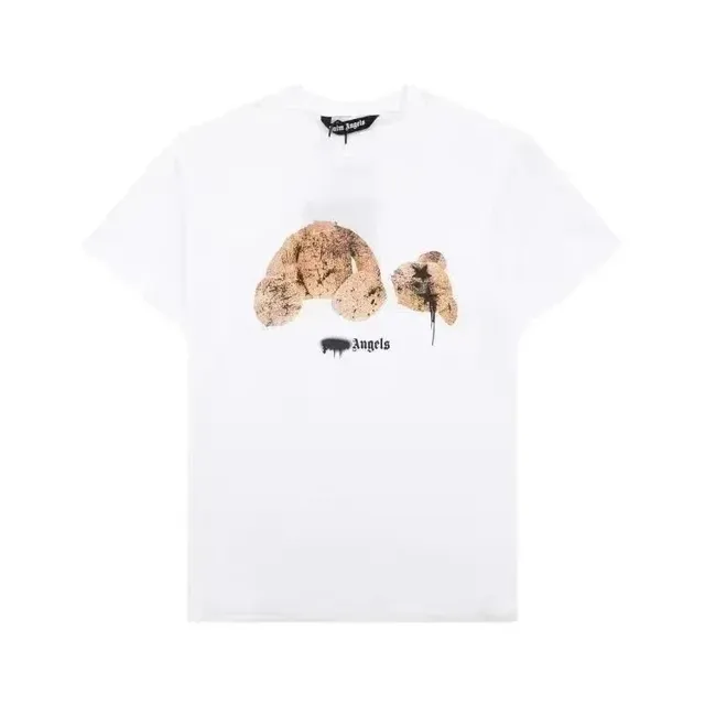 Palm Angels Graphic Tee Bear Print