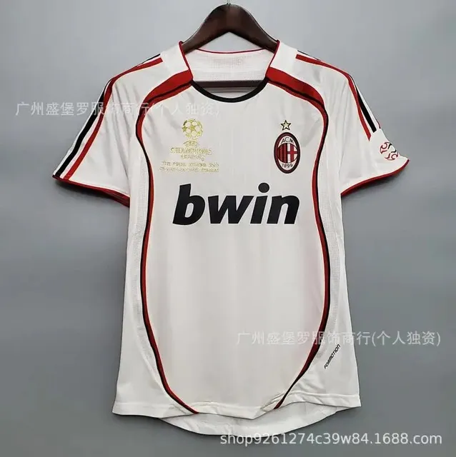 Adidas AC Milan Home Jersey 2007 Champions League Final