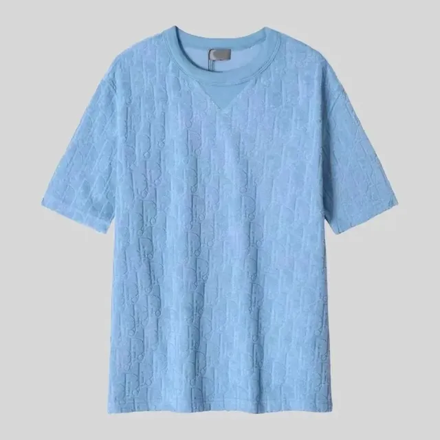 Dior T-Shirt Oblique Logo Jacquard