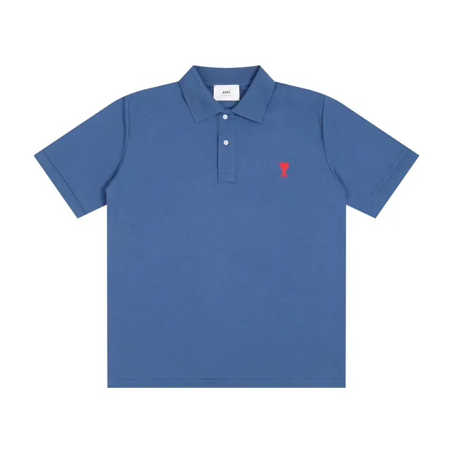 AMI Paris Polo Shirt Heart Logo