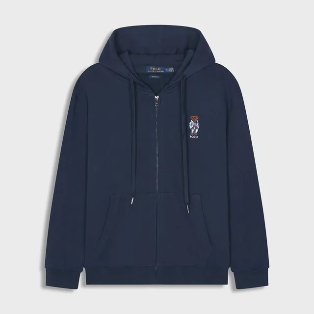Polo Ralph Lauren Zip-Up Hoodie Polo Bear Embroidery