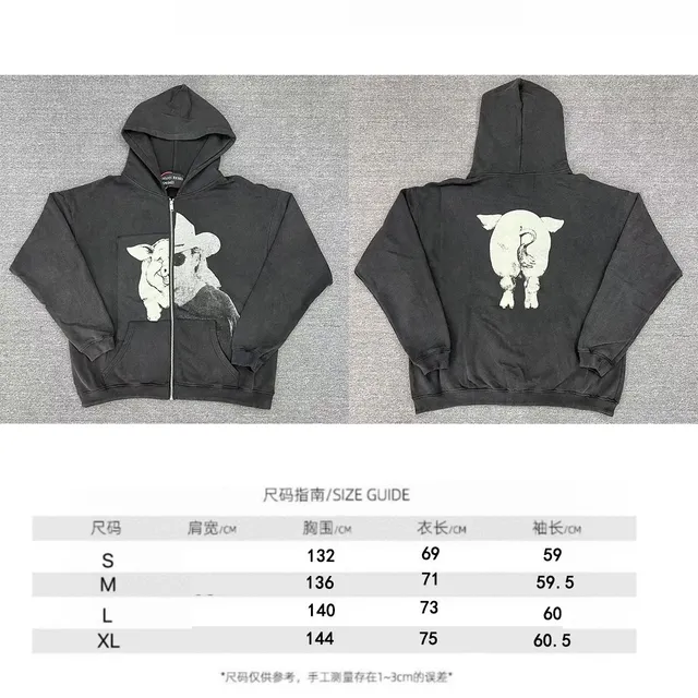 Washed Black-Zipper Style [10 Styles]