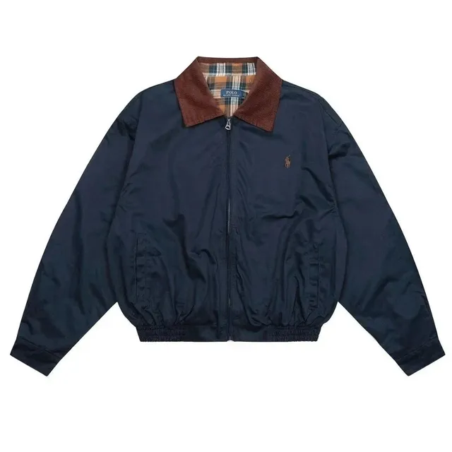 Polo Ralph Lauren Windbreaker Jacket Corduroy Collar