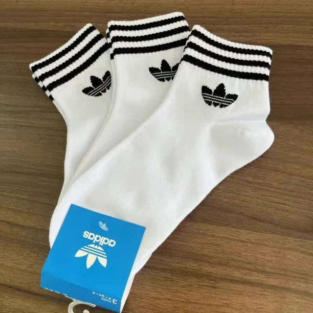 Adidas Trefoil Ankle Socks 3-Pack