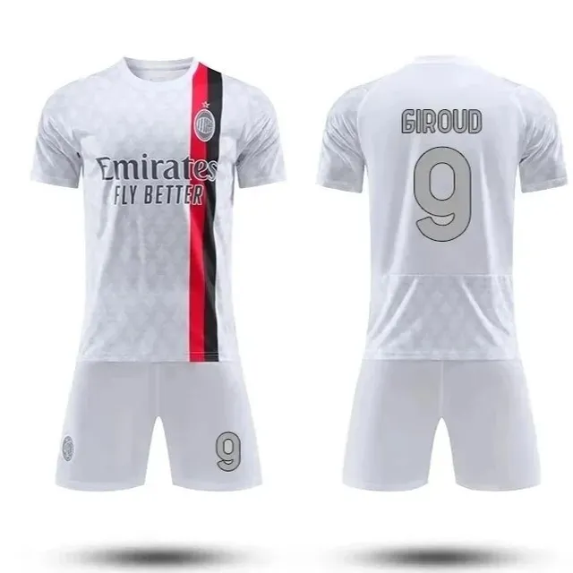 AC Milan × Adidas Home Jersey Giroud #9