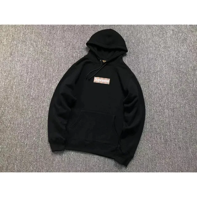 Supreme Box Logo Hooded Sweatshirt Black