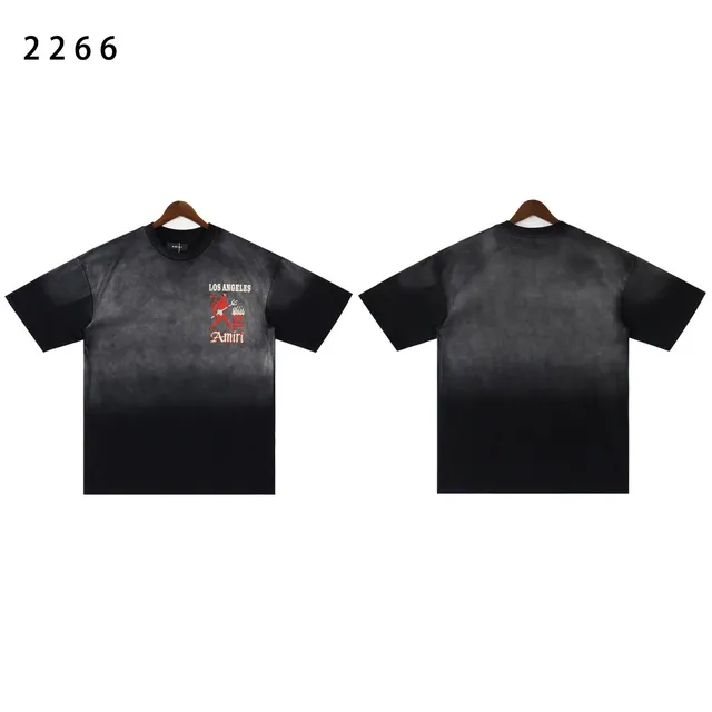 Amiri Graphic Tee Los Angeles Devil Print