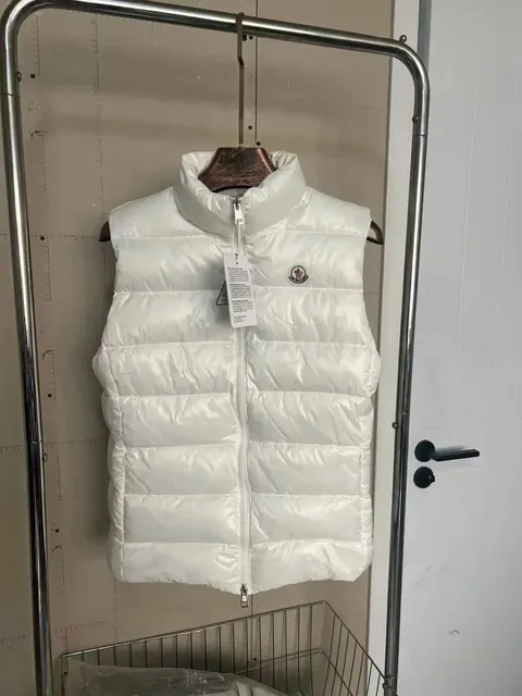 Moncler Quilted Vest Shiny Nylon