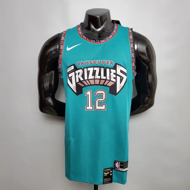 Nike Vancouver Grizzlies City Edition Jersey Teal
