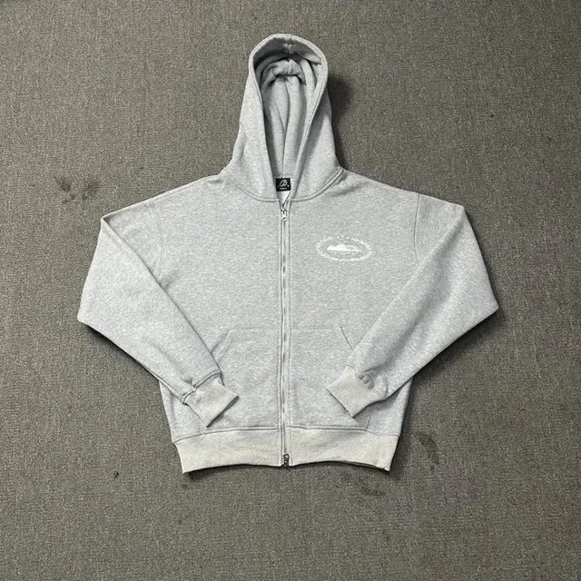 Corteiz Zip-Up Hoodie Oval Logo