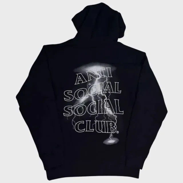 Anti Social Social Club Hoodie Lightning Logo