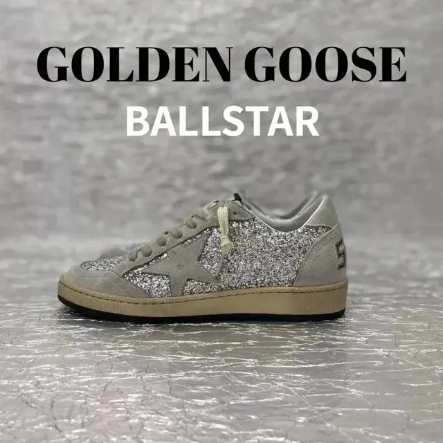 Golden Goose Ballstar Glitter Star