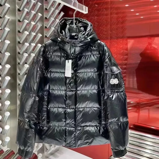 Moncler Puffer Jacket Glossy Black