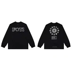 Chrome Hearts Long Sleeve Tee FTW Logo Print