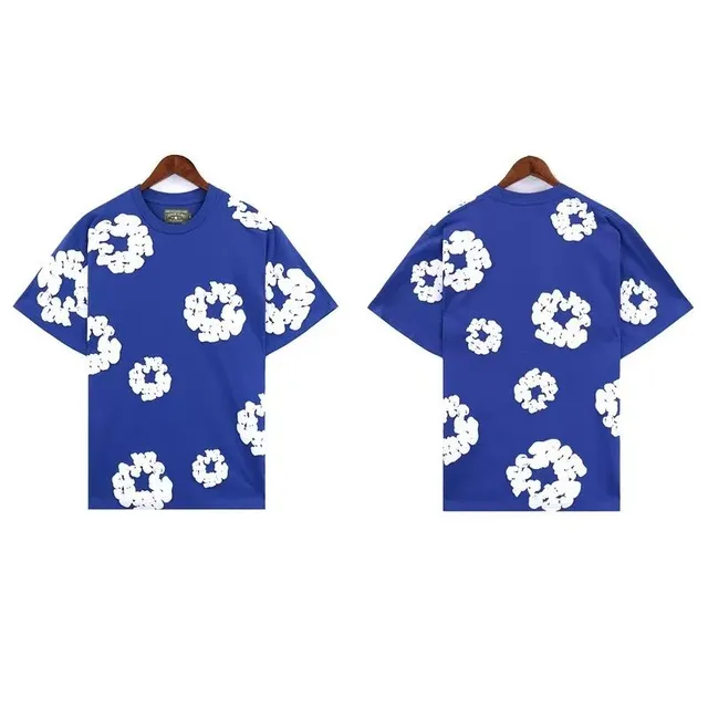 Balenciaga Floral Print T-Shirt Bold Floral Pattern