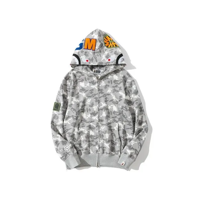 BAPE Shark Hoodie Camouflage