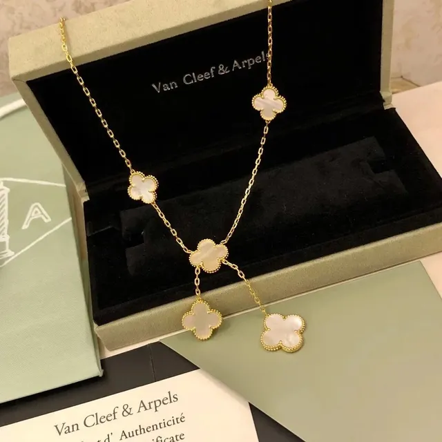 Van Cleef & Arpels Alhambra Necklace Five Motifs
