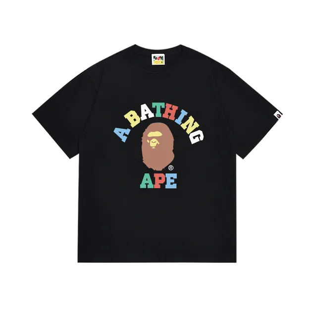 BAPE Graphic Tee Multicolor A Bathing Ape Logo