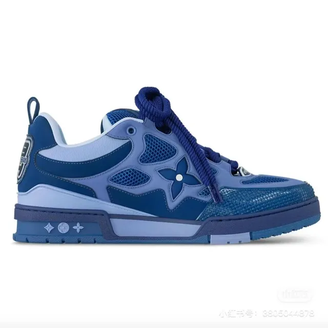 Louis Vuitton LV Trainer Monogram Flower