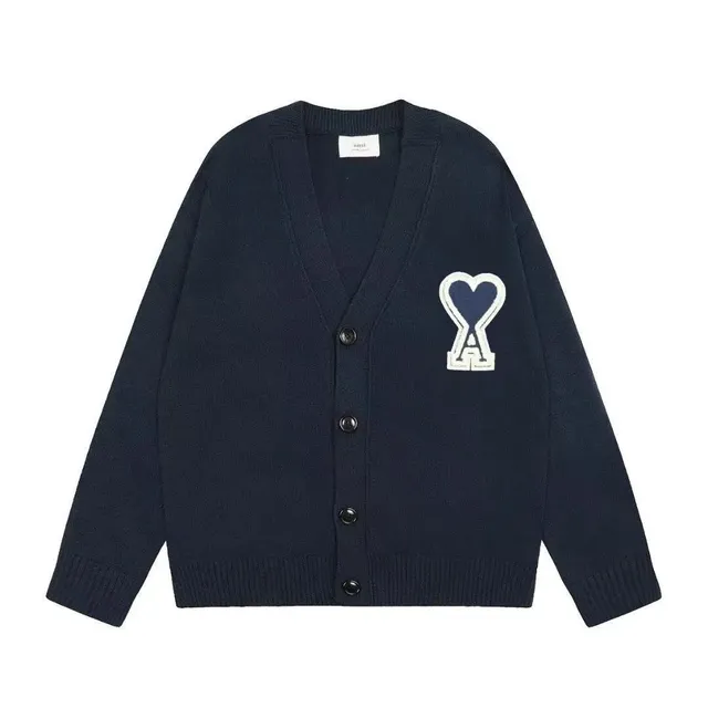 Amiri Cardigan Heart Logo