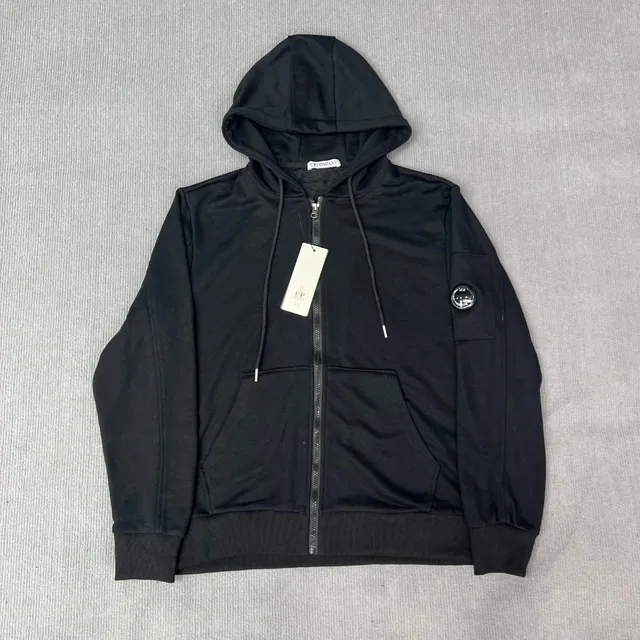 C.P. Company Goggle Hoodie Black