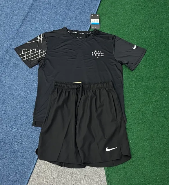 Nike Running Division Set Black Grid