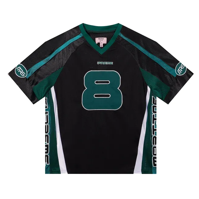 Supreme V-Neck Mesh Jersey Number 8