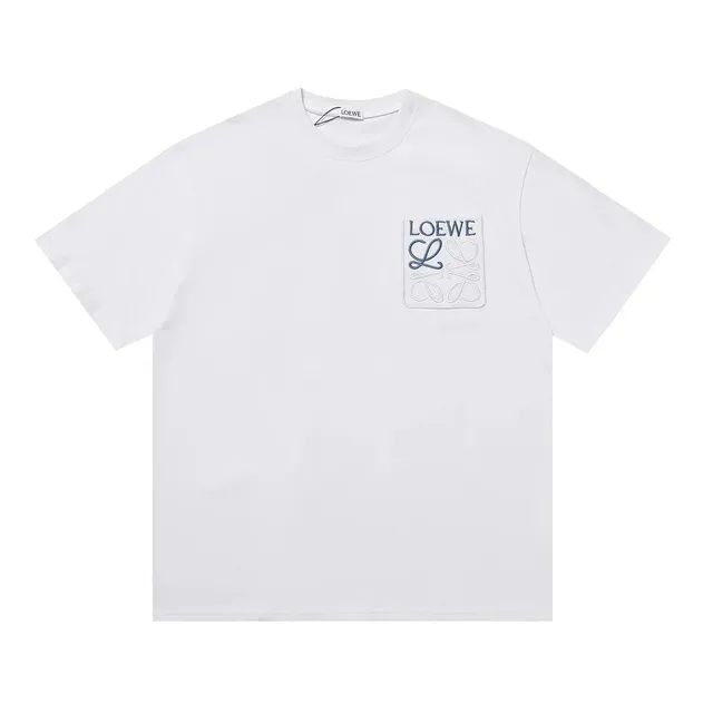 Loewe Logo Patch T-Shirt Embroidered Logo