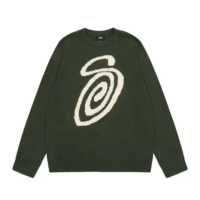 Stüssy Knit Sweater Swirl Logo