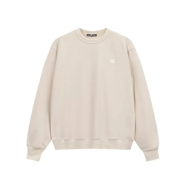 Acne Studios Face Logo Sweatshirt Beige