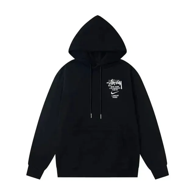 Stüssy × Nike Hooded Sweatshirt World Cities