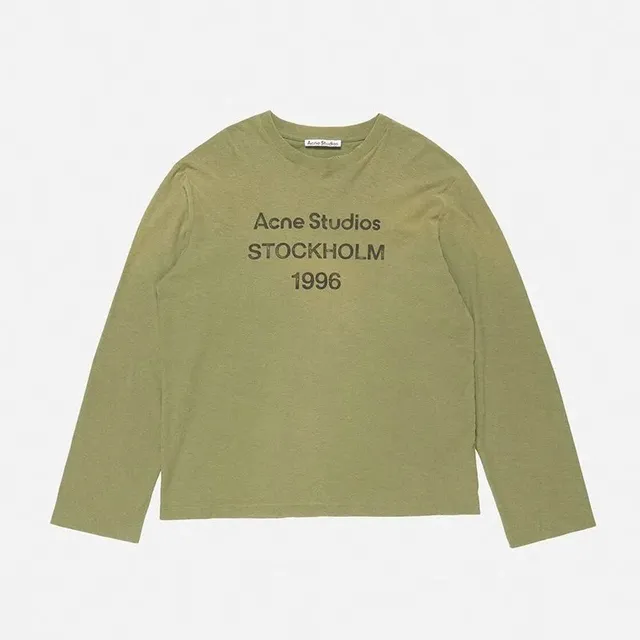 Acne Studios Long Sleeve Tee Stockholm 1996 Print